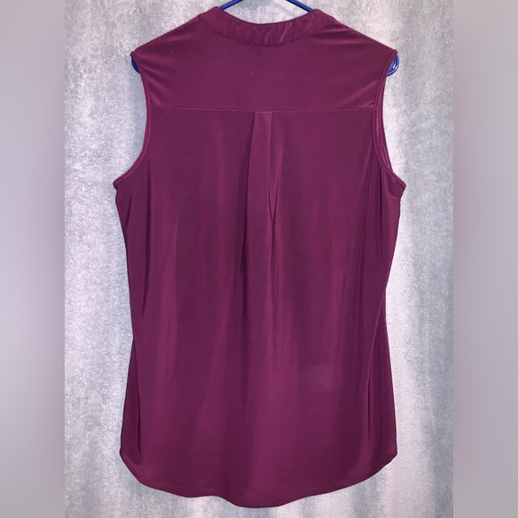 Perception Concept plum colored blouse size XL - Picture 3 of 3